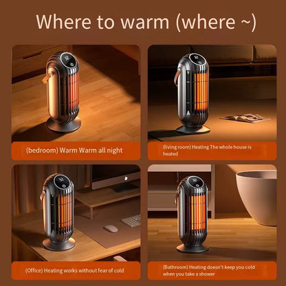 Xiaomi New 2000W Intelligent Desktop Space Heater Powerful PTC Ceramic Fast Heating 4 Heat Settings for Home Office Bedroom Use