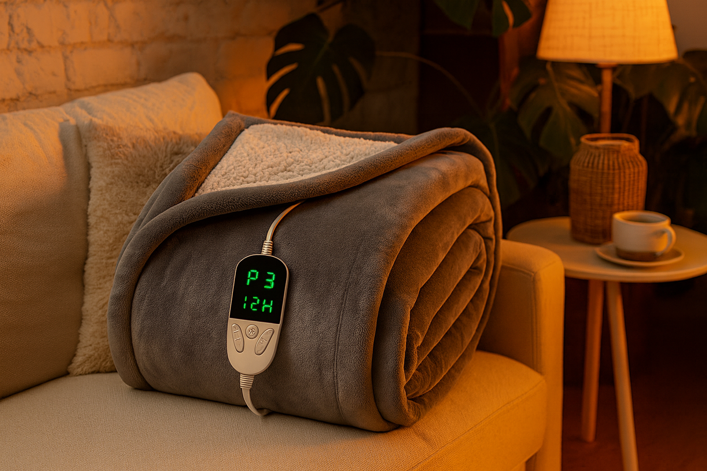 Electric Heated Blanket – Extra-Warm, Energy-Efficient Winter Comfort