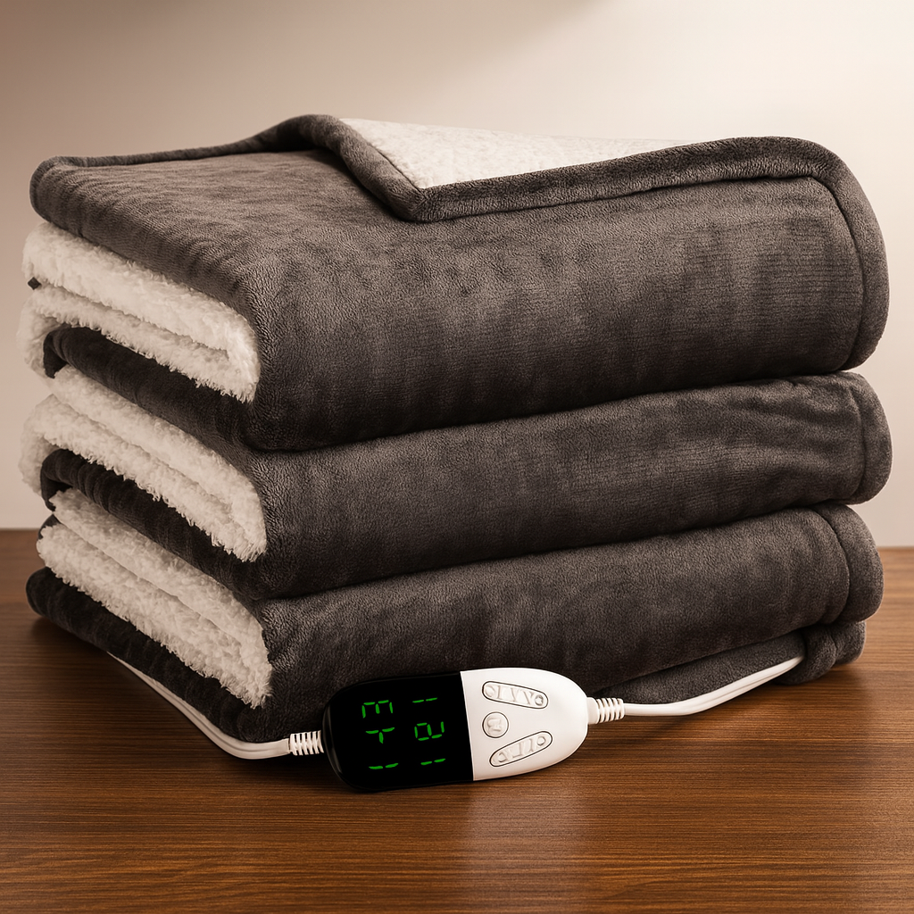 Electric Heated Blanket – Extra-Warm, Energy-Efficient Winter Comfort
