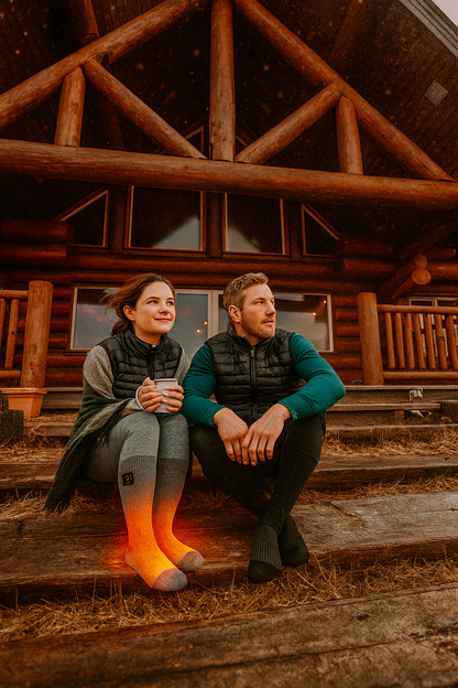 Rechargeable Heated Socks for Cold Feet – Long Battery Life, Winter Ready