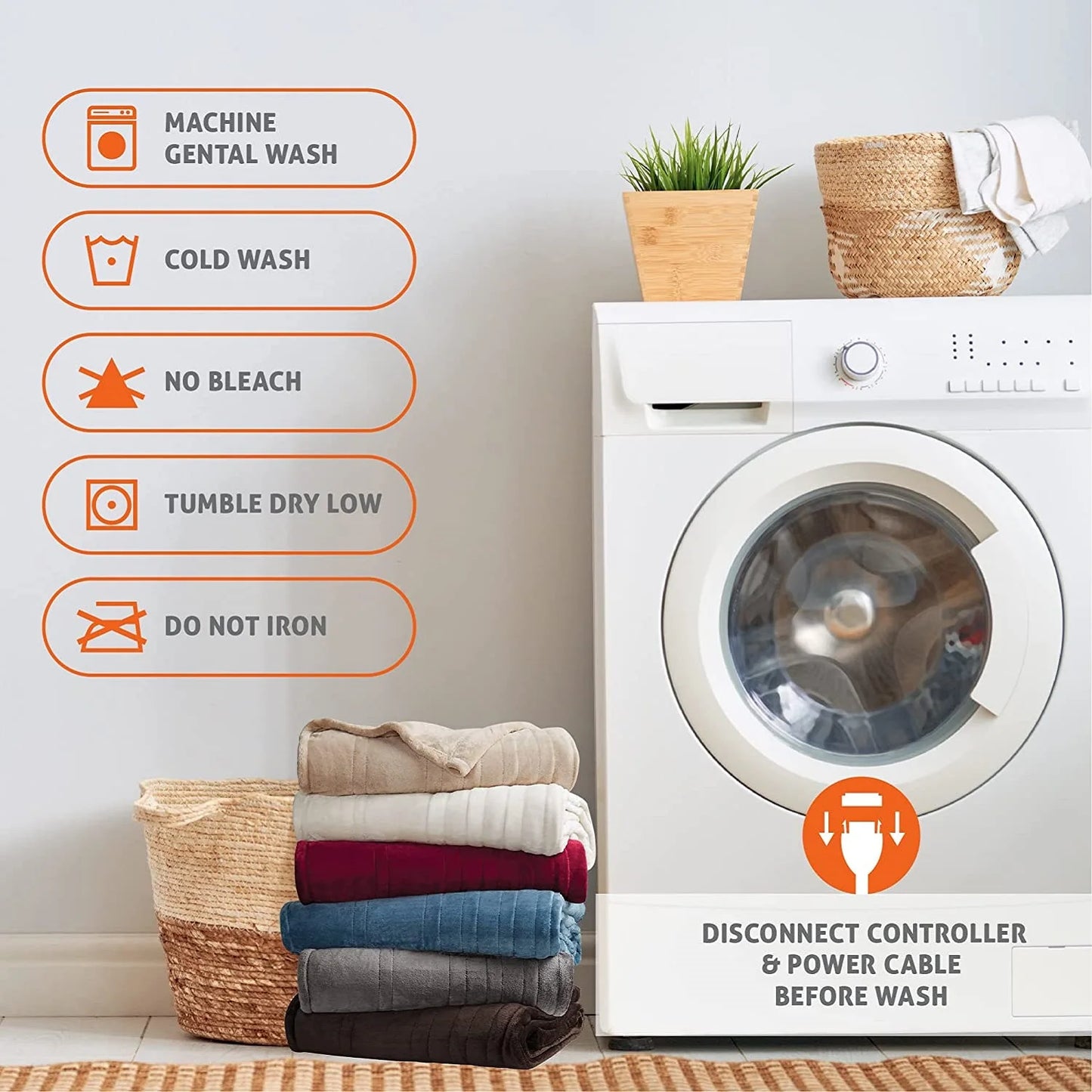  Heating Blanket-Electric Blanket, Soft Heated Throw Blanket 